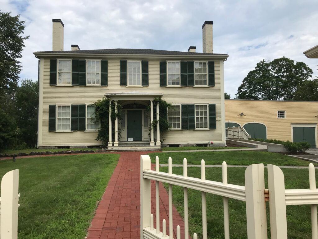 The Jackson Homestead, a pivotal location in Newton's abolitionist history.