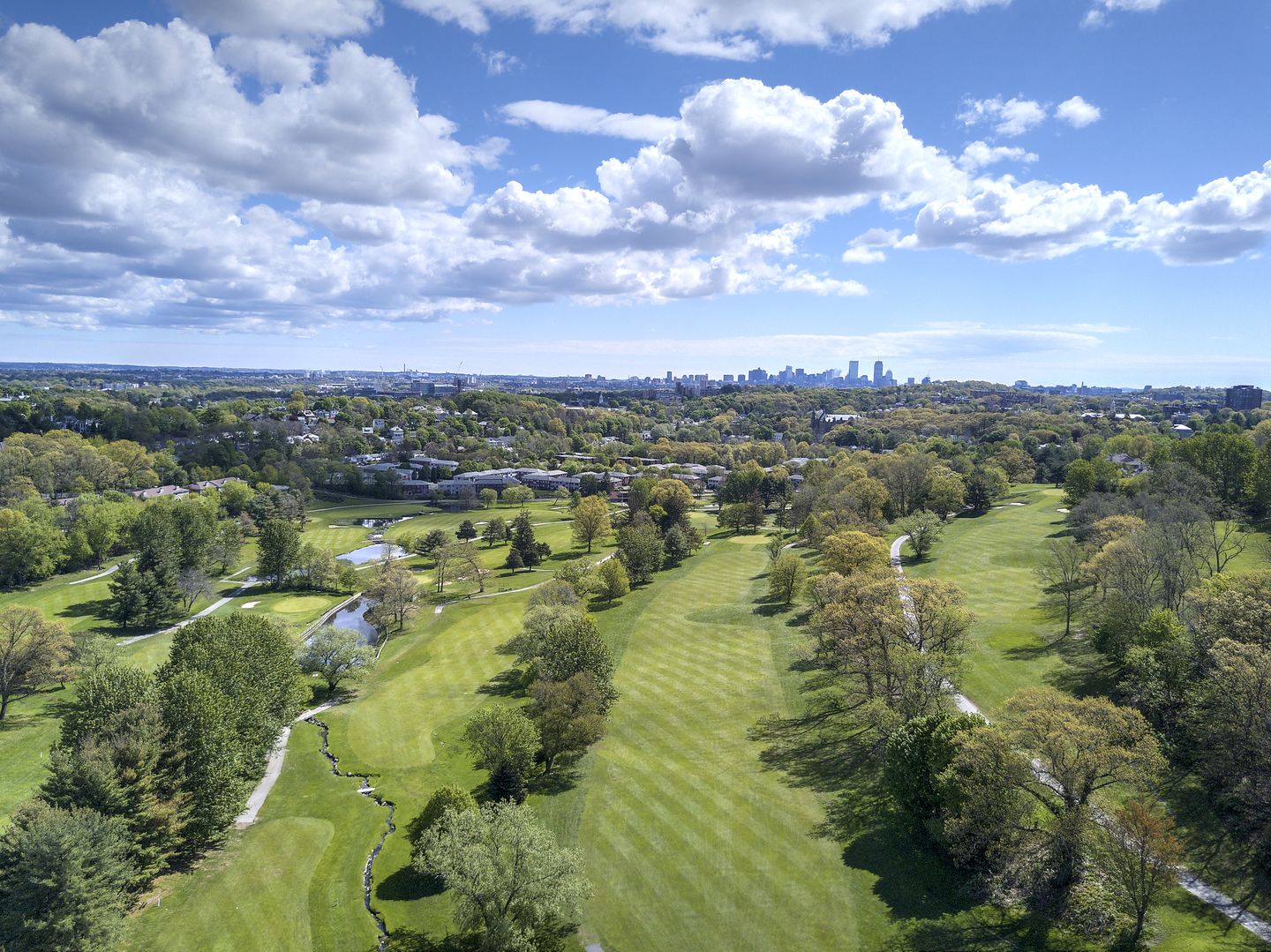 great view of newton, MA